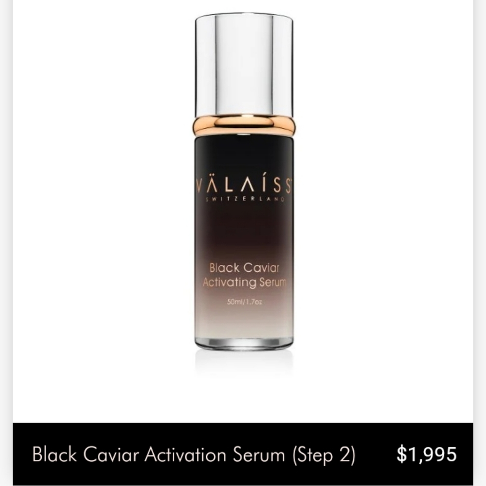 Valaiss black caviar activating serum